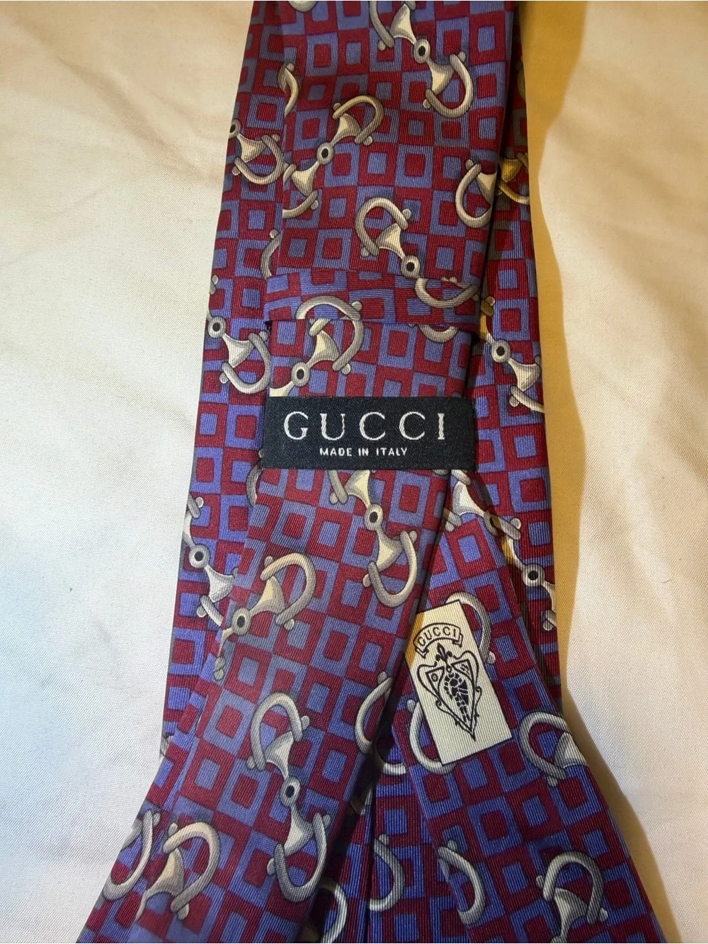 Gucci silk tie